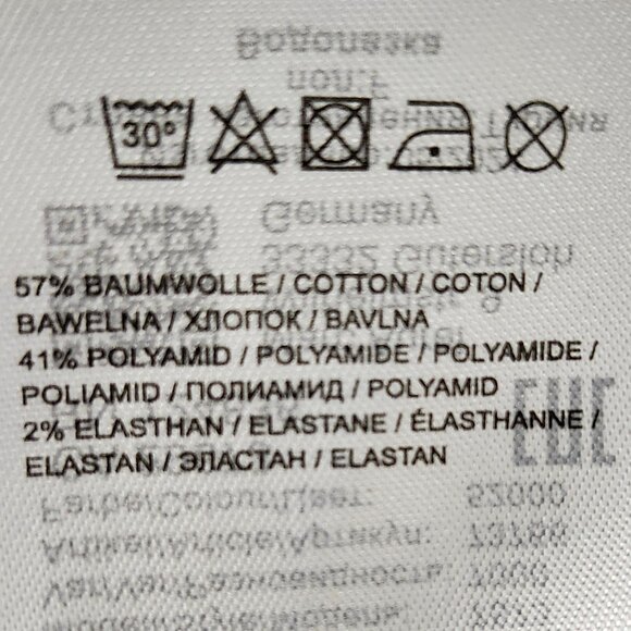 Marc Aurel Women's White Lace Turtleneck Size 38 & 40 - Picture 7 of 8